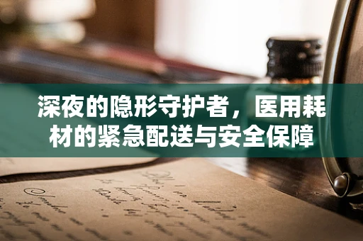 深夜的隐形守护者，医用耗材的紧急配送与安全保障