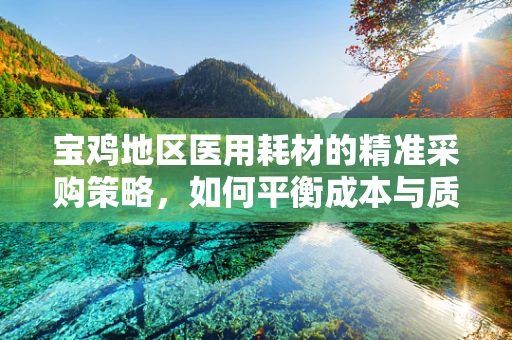宝鸡地区医用耗材的精准采购策略，如何平衡成本与质量？