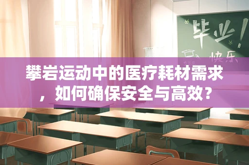 攀岩运动中的医疗耗材需求，如何确保安全与高效？