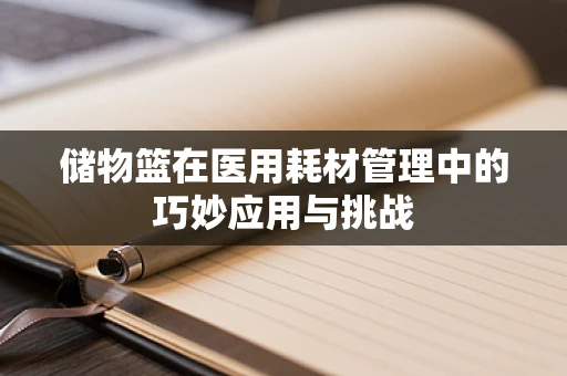 储物篮在医用耗材管理中的巧妙应用与挑战
