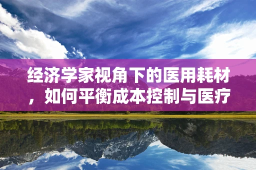 经济学家视角下的医用耗材，如何平衡成本控制与医疗质量？