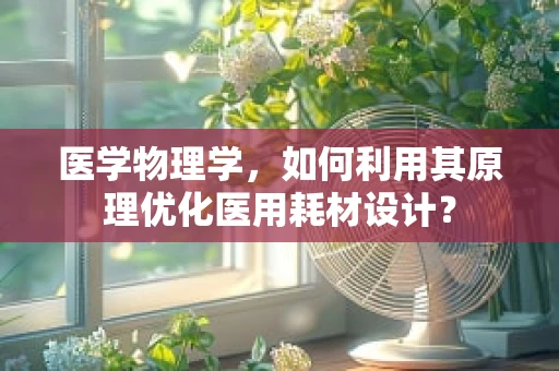 医学物理学，如何利用其原理优化医用耗材设计？