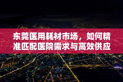 东莞医用耗材市场，如何精准匹配医院需求与高效供应链？