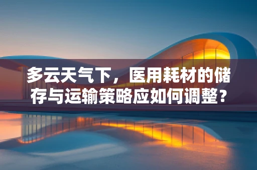 多云天气下，医用耗材的储存与运输策略应如何调整？