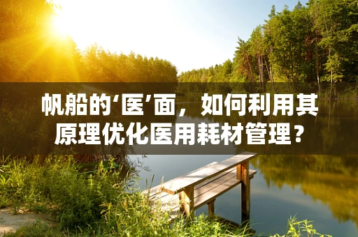 帆船的‘医’面，如何利用其原理优化医用耗材管理？