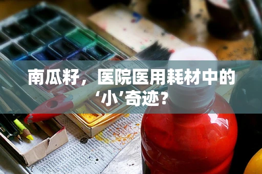 南瓜籽，医院医用耗材中的‘小’奇迹？