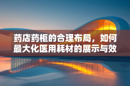 药店药柜的合理布局，如何最大化医用耗材的展示与效率？