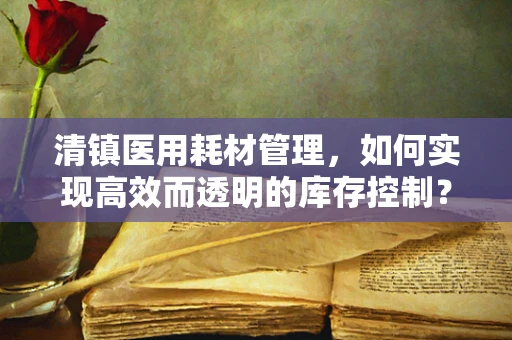 清镇医用耗材管理，如何实现高效而透明的库存控制？