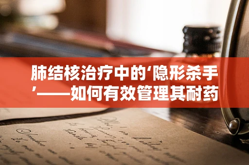 肺结核治疗中的‘隐形杀手’——如何有效管理其耐药性？