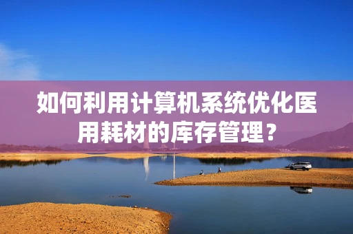 如何利用计算机系统优化医用耗材的库存管理？