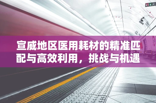 宣威地区医用耗材的精准匹配与高效利用，挑战与机遇并存