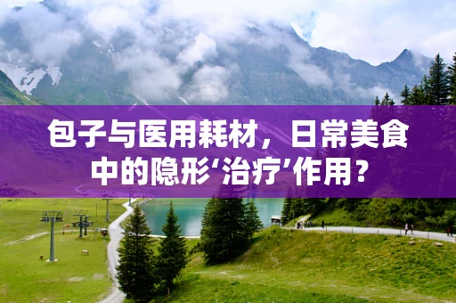 包子与医用耗材，日常美食中的隐形‘治疗’作用？