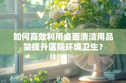 如何高效利用桌面清洁用品架提升医院环境卫生？