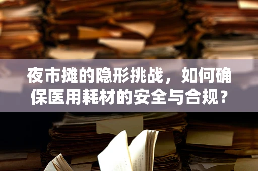 夜市摊的隐形挑战，如何确保医用耗材的安全与合规？