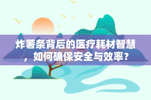 炸薯条背后的医疗耗材智慧，如何确保安全与效率？