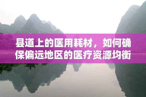 县道上的医用耗材，如何确保偏远地区的医疗资源均衡？