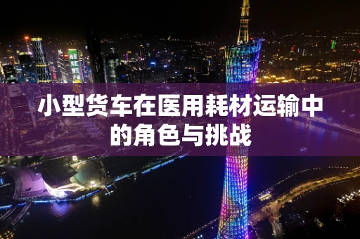 小型货车在医用耗材运输中的角色与挑战