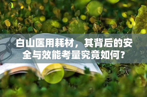 白山医用耗材，其背后的安全与效能考量究竟如何？