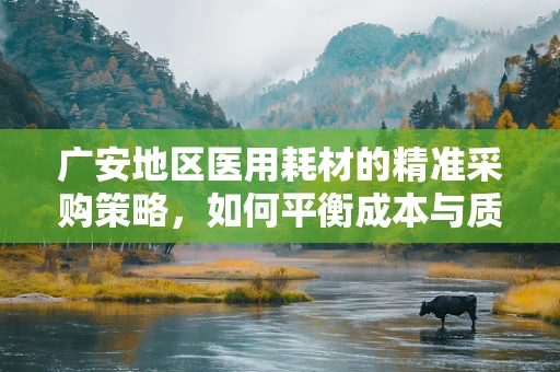 广安地区医用耗材的精准采购策略，如何平衡成本与质量？