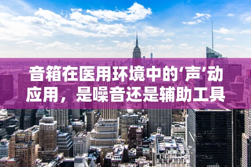 音箱在医用环境中的‘声’动应用，是噪音还是辅助工具？