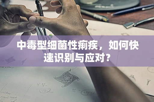 中毒型细菌性痢疾，如何快速识别与应对？