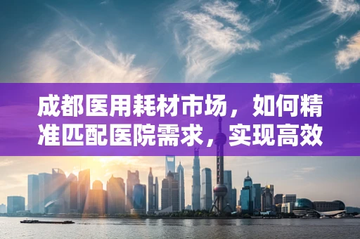 成都医用耗材市场，如何精准匹配医院需求，实现高效供应？
