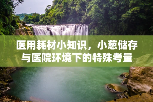 医用耗材小知识，小葱储存与医院环境下的特殊考量