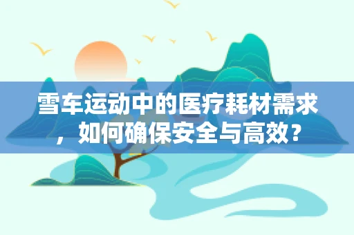雪车运动中的医疗耗材需求，如何确保安全与高效？