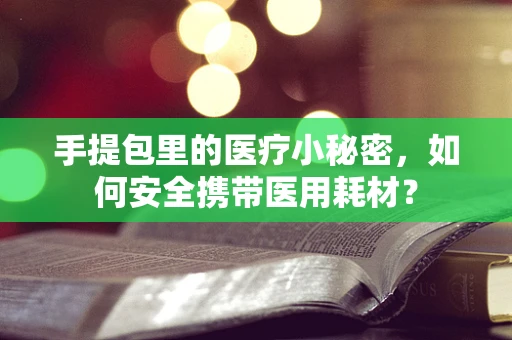 手提包里的医疗小秘密，如何安全携带医用耗材？