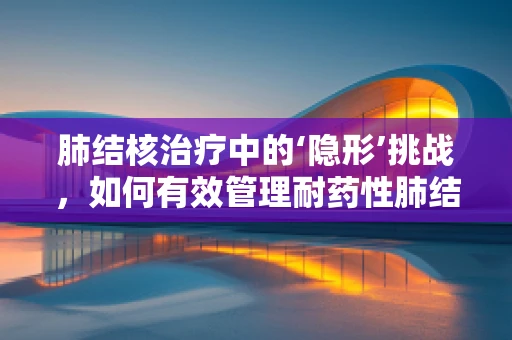 肺结核治疗中的‘隐形’挑战，如何有效管理耐药性肺结核的医用耗材？