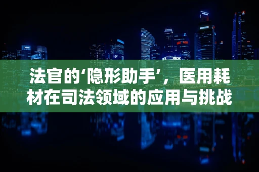 法官的‘隐形助手’，医用耗材在司法领域的应用与挑战
