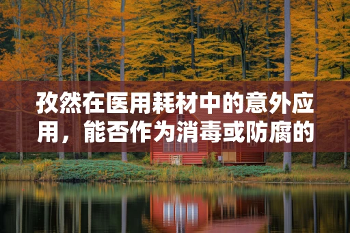 孜然在医用耗材中的意外应用，能否作为消毒或防腐的天然添加剂？