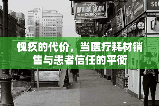 愧疚的代价，当医疗耗材销售与患者信任的平衡