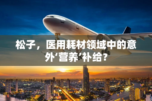 松子，医用耗材领域中的意外‘营养’补给？
