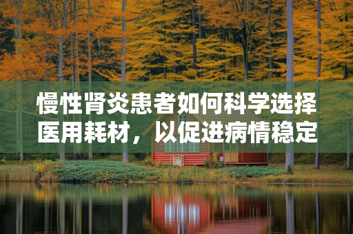 慢性肾炎患者如何科学选择医用耗材，以促进病情稳定？