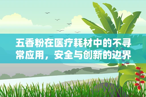 五香粉在医疗耗材中的不寻常应用，安全与创新的边界探索