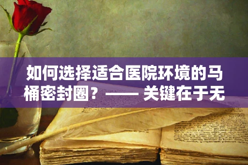 如何选择适合医院环境的马桶密封圈？—— 关键在于无菌与耐用性