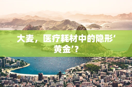 大麦，医疗耗材中的隐形‘黄金’？